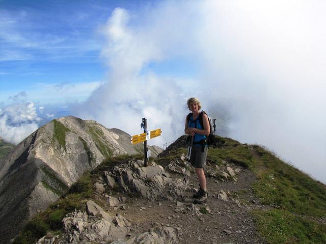 Mäusi hat den Gipfel vom First 2548 m.ü.M.