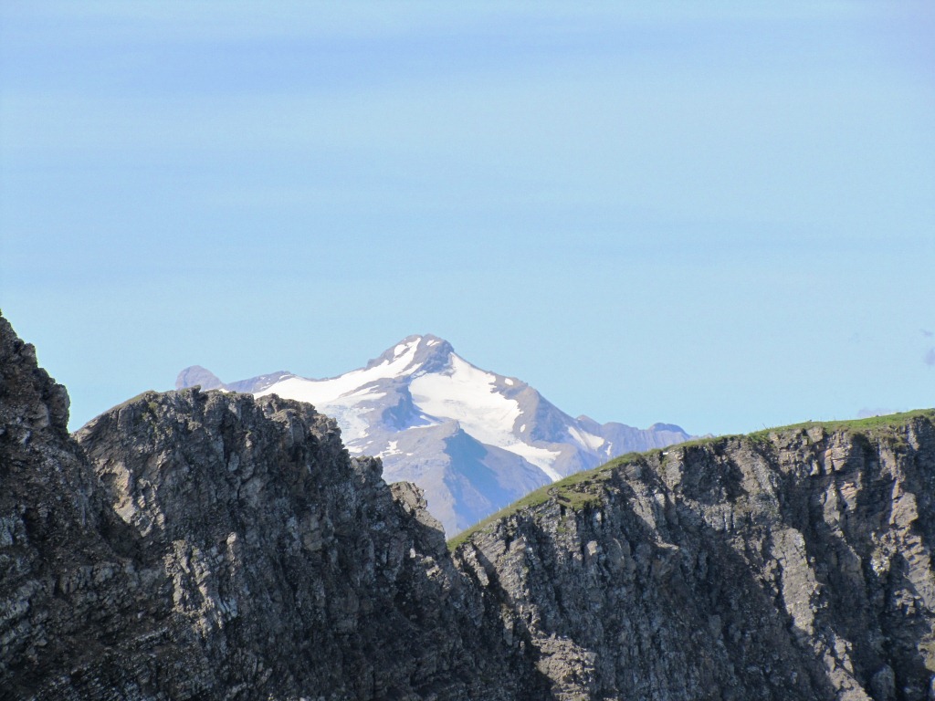 auch der Wildstrubel zeigt sich