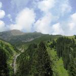 Blick hinauf zum Golitschepass