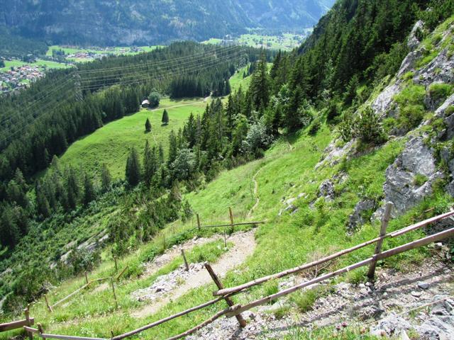 Blick in den Höhwald und Kandertal