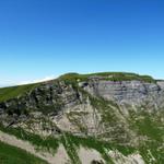 Blick zurück zum Bällehöchst. Ein traumhafter Berg mit einer einmaligen Aussicht