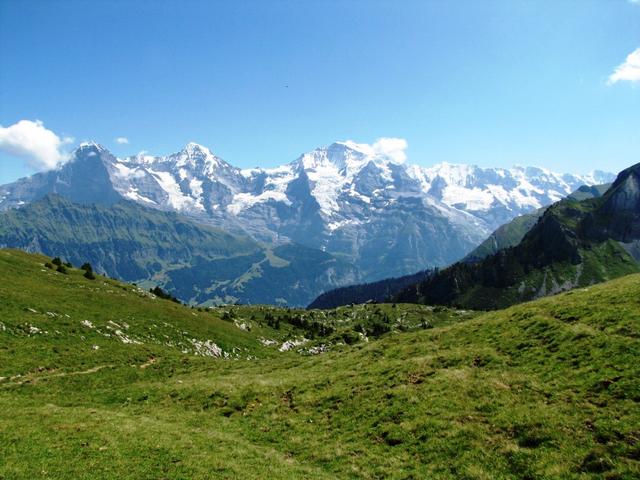 bei Chuematta konnten wir während dem wandern diese Aussicht geniessen