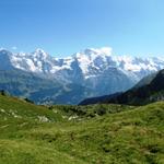 bei Chuematta konnten wir während dem wandern diese Aussicht geniessen