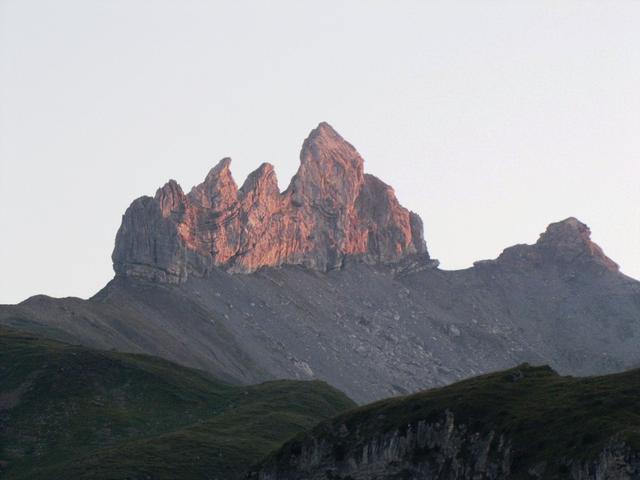 die Lobhörner im Abendrot