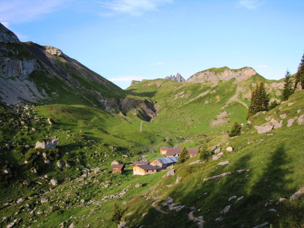 Blick auf die Sulsalp