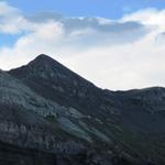 der Bietenhorn, rechts davon die Bietenlücke unser Ziel