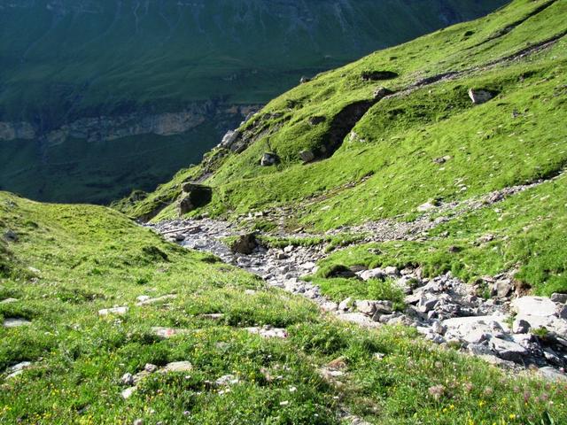 wir haben den Chantbach auf Sousboden erreicht