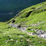 wir haben den Chantbach auf Sousboden erreicht