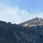 Blick hinauf zum Schilthorn