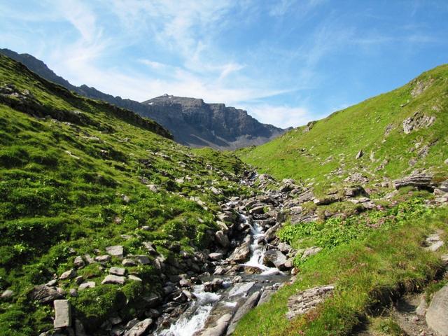 bei Alts Läger mit Blick auf das Schilthorn