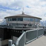 das Drehrestaurant auf dem Schilthorn