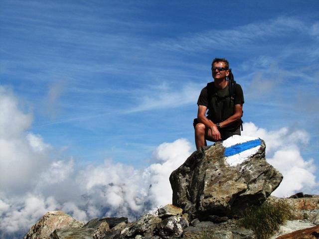 Franco ist von der Aussicht begeistert