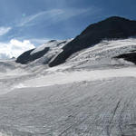 sehr schönes Breitbildfoto vom Steigletscher, Gwächtenhorn und Sustenhorn