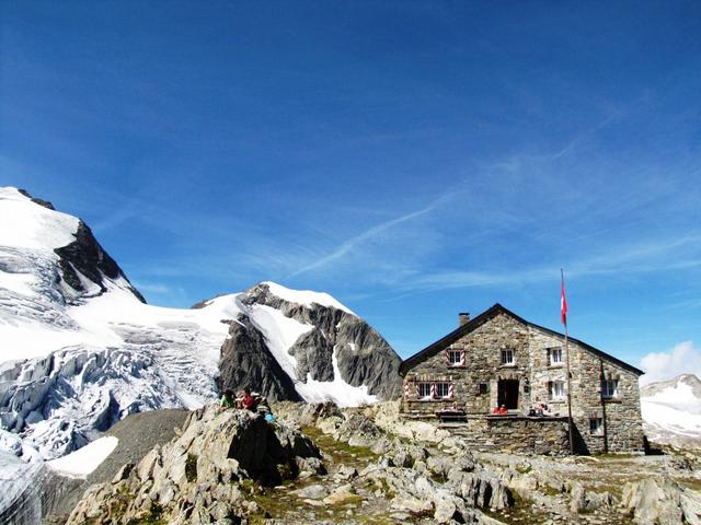 die schöne Tierberglihütte 2795 m.ü.M.