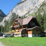 das Hotel Waldhaus ist das einzige Hotel in der Schweiz das kein Stromanschluss besitzt