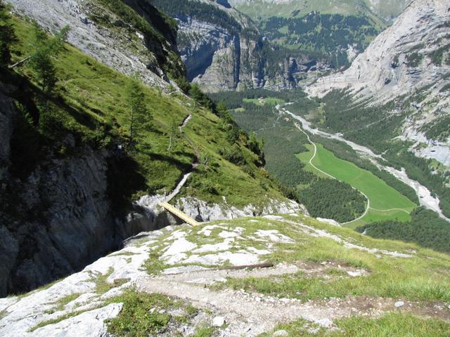 kurz vor der kleinen Schlucht