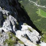 400 Höhenmeter tiefer das Gasterntal