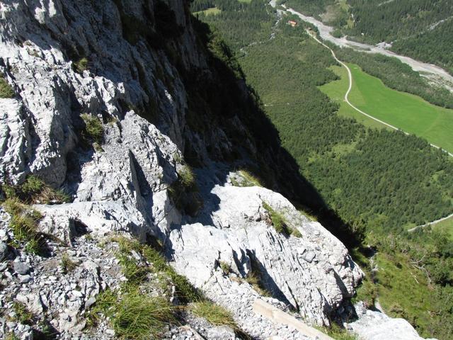 400 Höhenmeter tiefer das Gasterntal