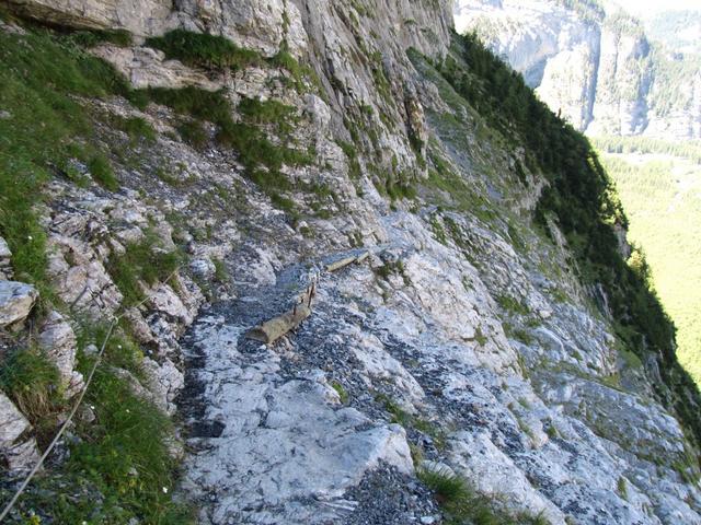 der Weg ist wirklich gut ausgebaut