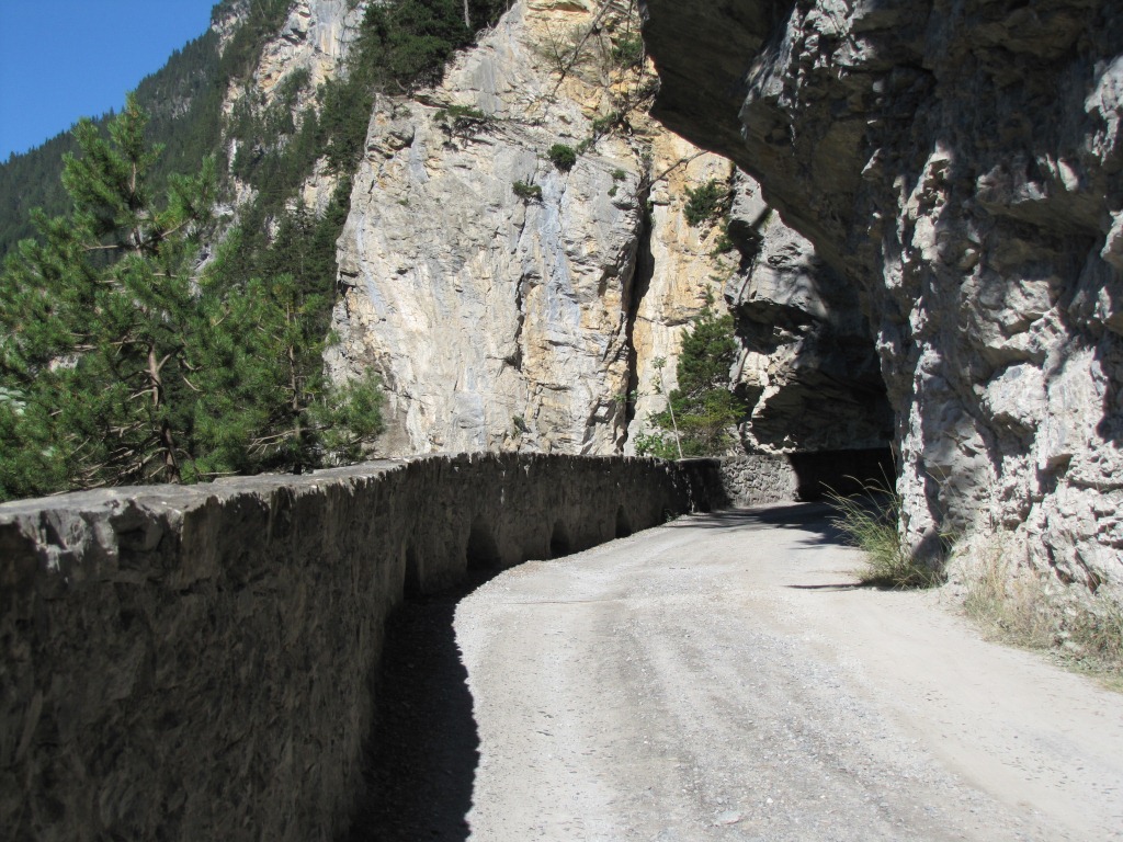 ist zugleich auch der Wanderweg