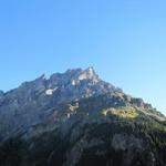 Blick hinauf zum Doldenhorn