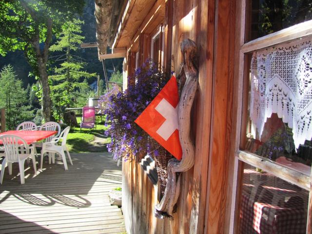 beim Berghaus Gfelalp haben wir eine kleine Kaffeepause eingelegt