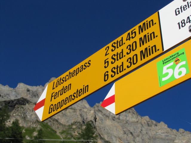 es geht weiter Richtung Lötschenpass