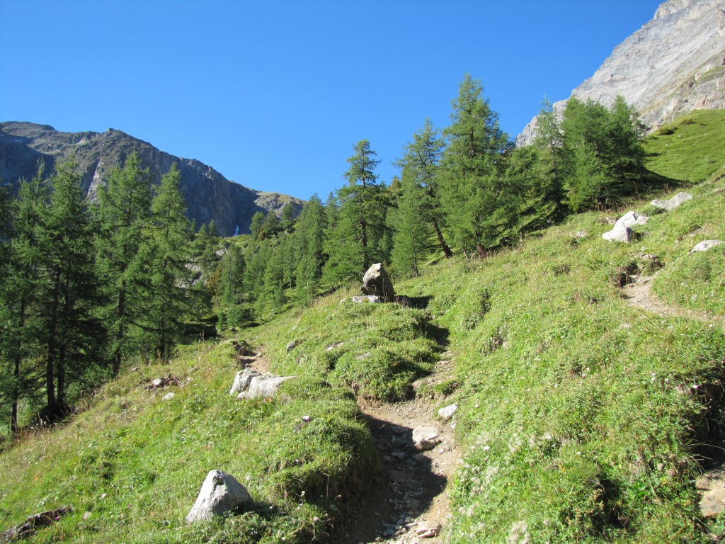 auf dem Weg nach Schönbüel