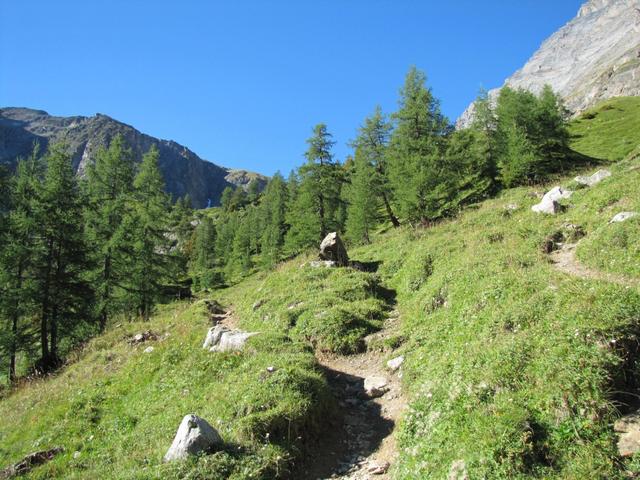 auf dem Weg nach Schönbüel