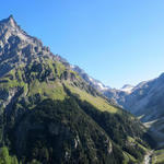 sehr schönes Breitbildfoto mit Doldenhorn, Gasterntal, Kander und Kanderfirn