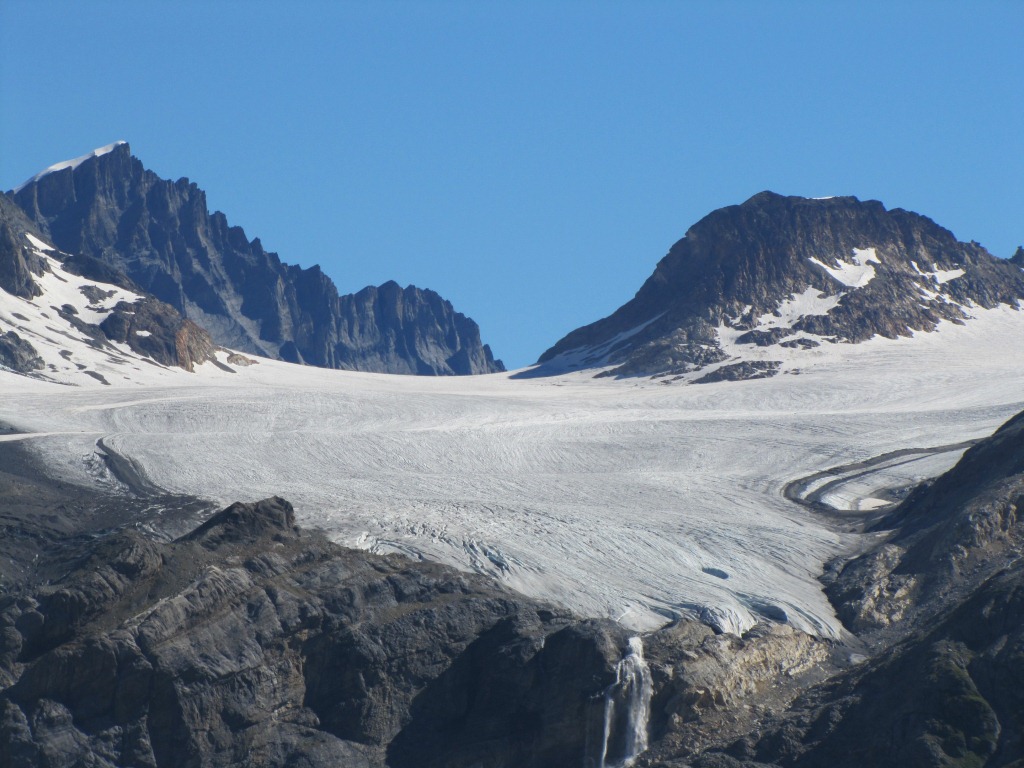 der Kanderfirn herangezoomt