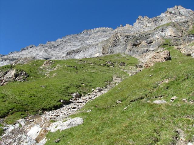 der neue Weg über "Balme" ist wesentlich weniger gefährlich