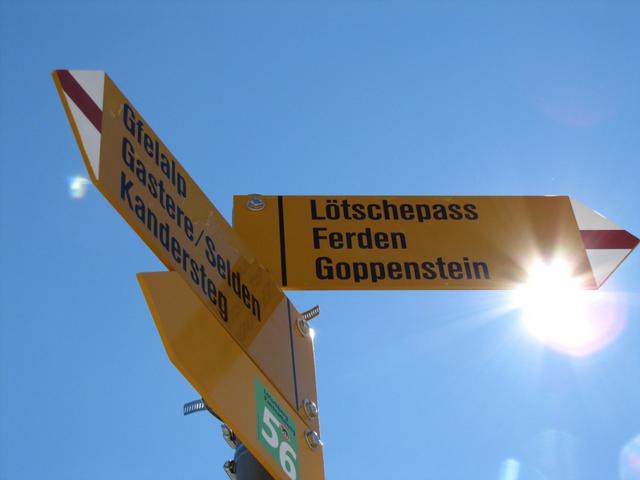 unser nächstes Ziel der Lötschenpass