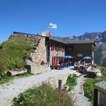 beim Berghotel Kummenalp haben wir eine kleine Pause eingelegt