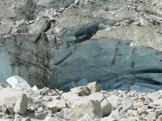 beim Gletschertor vom Gruebengletscher