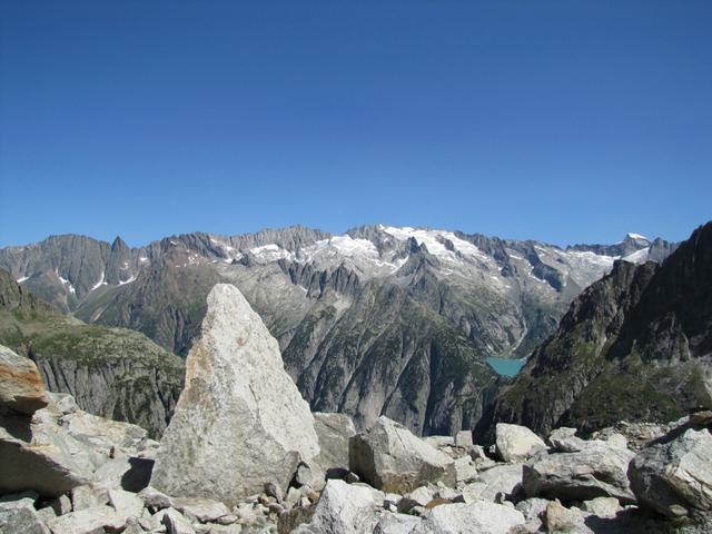 während dem Abstieg konnten wir diese Aussicht geniessen