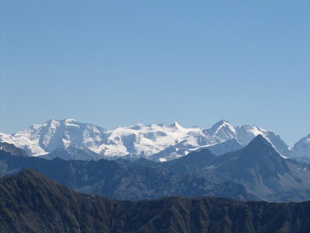 letzter wunderschöner Blick zum Berninamassiv