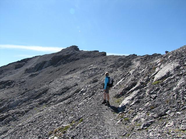 Blick zurück zum Valbellahorn