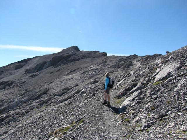 Blick zurück zum Valbellahorn