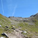 Blick zurück zum Alteiner Fürggli