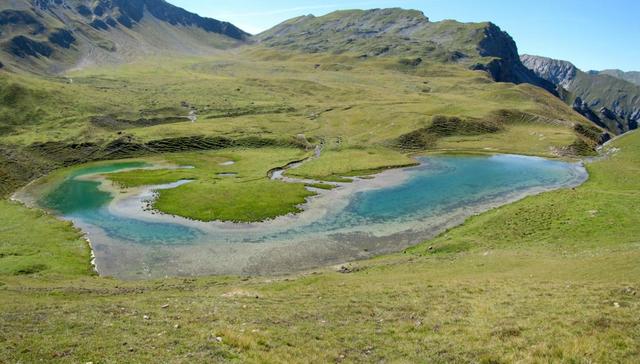 wir haben den Alteinersee auf 2251 m.ü.M. erreicht