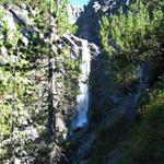 und zwar wegen dem schönen Alteiner Wasserfall