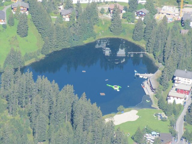 Blick auf den Aroser Untersee