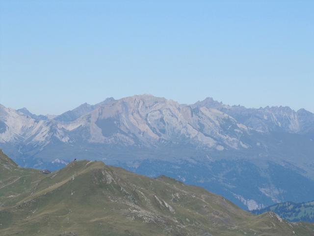 der Calanda. Dort oben waren wir auch schon