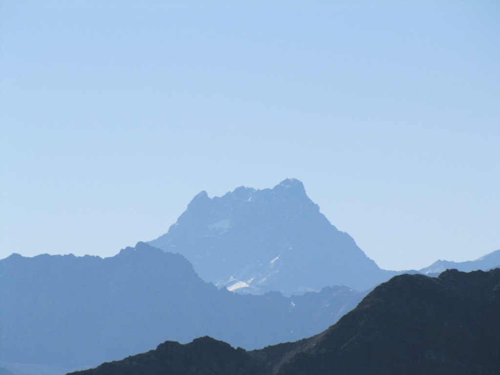 der Piz Kesch. Dort waren wir auch schon