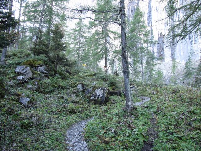 wir haben Punkt 1818 m.ü.M. erreicht