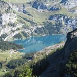 Tiefblick auf den Oeschinensee