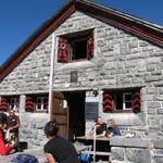 bei der Doldenhornhütte haben wir eine Pause eingelegt