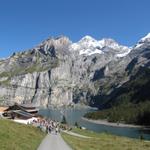 Blick zurück zum Oeschinensee