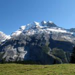 was für ein Breitbildfoto. Blüemlisalp, Fründenhorn, Doldenhorn und die Fisistöcke